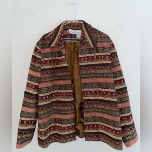 Alfred Dunner Overthrow Coat - size L